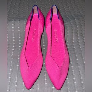 Rothy’s The Point- Dragonfruit- Size 8- $149 Retail- NEW without box